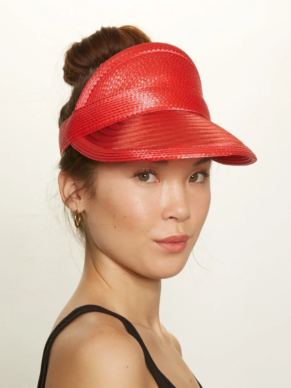 EUGENIA KIM | Coral Pink Women's Visor Hat